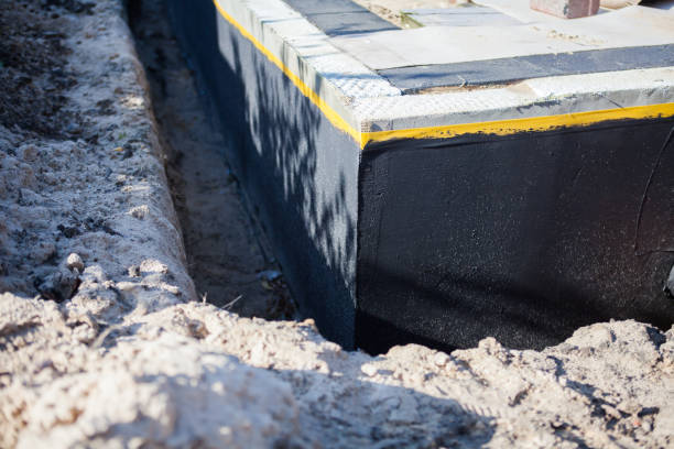 Residential Vapor Barrier Installation installation at a Franklin, MI home by SJ Waterproofing Pros